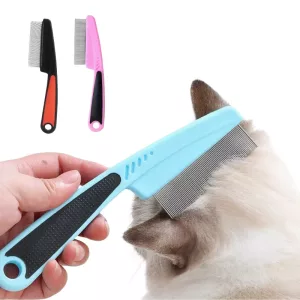 flea comb, flea brush, dog shedding brush