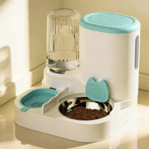 cat bowl automatic feeder, pet water dispenser, cat water dispenser