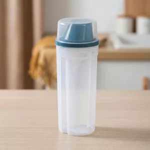 Portable Transparent Dog Food Storage Container